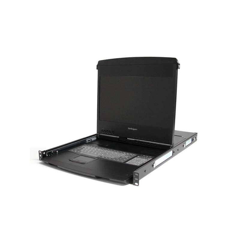 StarTech.com 1U 17&rdquo; HD 1080p Dual Rail Rackmount Widescreen LCD Console