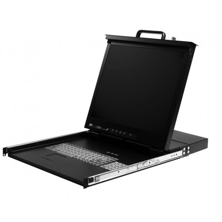 StarTech.com 1U 17&amp;quot; Rackmount LCD Console with Integrated 16 Port KVM Switch