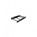 2U Fixed 19" Adjustable Depth Universal Server Rack Rails