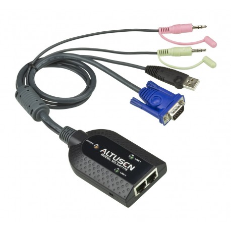 Aten KA7178 Dual Output USB Virtual Media KVM Adapter Cable with Audio (CPU Module)