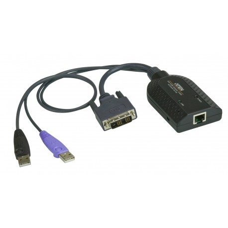 Aten KA7166 DVI USB Virtual Media KVM Adapter