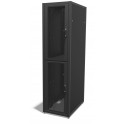 47u 800mm x 1200mm 2 Compartment CoLocation Server Rack