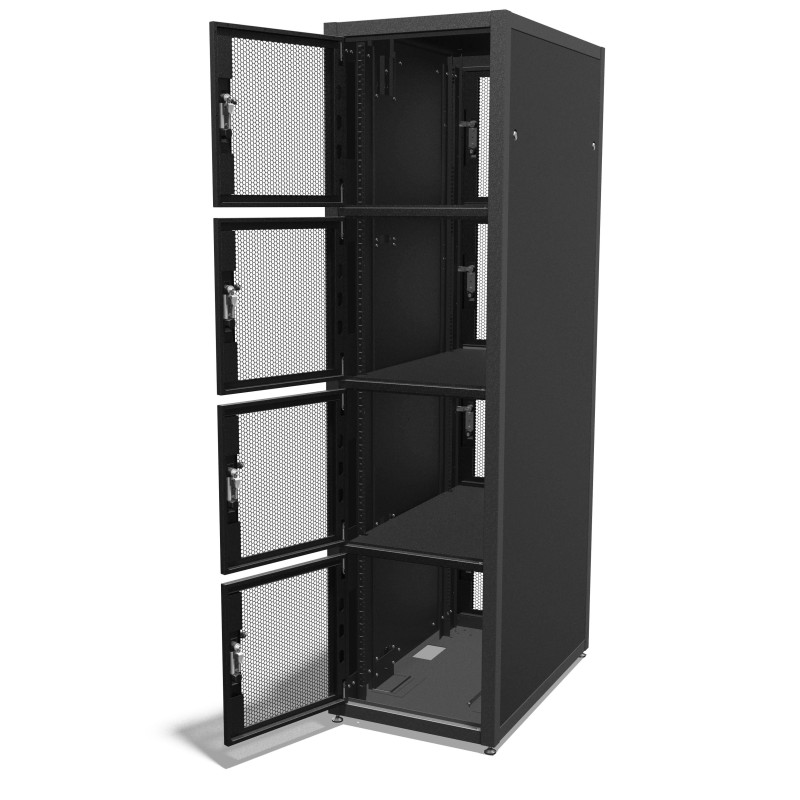 Perfect Location Server Rack 4 Compartment 47u Co-Location Server Cabinet for Data Centres - Each ...
