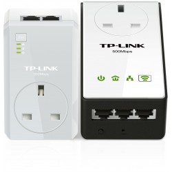 TP-Link TL-WPA4230PKIT AV500 Passthrough Powerline WiFi Kit