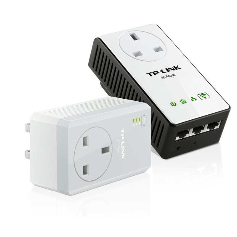 TP-Link TL-WPA4230PKIT AV500 Passthrough Powerline WiFi Kit TP-Link TL-WPA4230PKIT AV500 Passthrough Powerline WiFi Kit