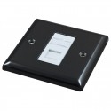Singlegang Metal Faceplate with 1 Cat6 UTP Module Module
