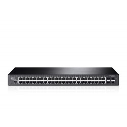 TP-LINK T2600G-52TS TL-SG3452 Managed L2+ Gigabit Ethernet (10/100/1000) Black 1U