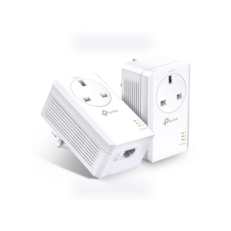 TP-LINK AV1000 Gigabit Passthrough Powerline Starter Kit