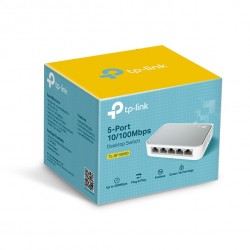 TP-LINK TL-SF1005D V15 network switch Managed Fast Ethernet (10/100) White