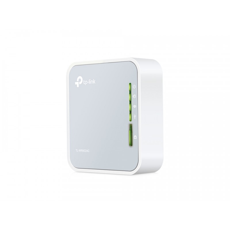 TP-LINK TL-WR902AC wireless router Dual-band (2.4 GHz / 5 GHz) Fast Ethernet 3G 4G White TP-LINK TL-WR902AC wireless router Dual-band (2.4 GHz / 5 GHz) Fast Ethernet 3G 4G White
