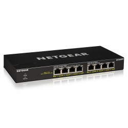 Netgear GS308PP Unmanaged Gigabit Ethernet (10/100/1000) Black Power over Ethernet (PoE)