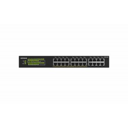 Netgear GS324P Unmanaged Gigabit Ethernet (10/100/1000) Black 1U Power over Ethernet (PoE)