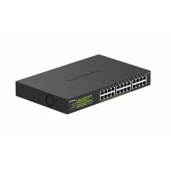 Netgear GS324P Unmanaged Gigabit Ethernet (10/100/1000) Black 1U Power over Ethernet (PoE)