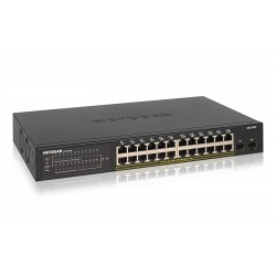 Netgear GS324TP Managed Gigabit Ethernet (10/100/1000) Black Power over Ethernet (PoE)