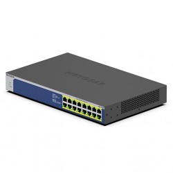 Netgear GS516PP Unmanaged Gigabit Ethernet (10/100/1000) Blue, Grey Power over Ethernet (PoE)