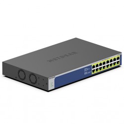 Netgear GS516PP Unmanaged Gigabit Ethernet (10/100/1000) Blue, Grey Power over Ethernet (PoE)