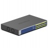 Netgear GS516PP Unmanaged Gigabit Ethernet (10/100/1000) Blue, Grey Power over Ethernet (PoE)
