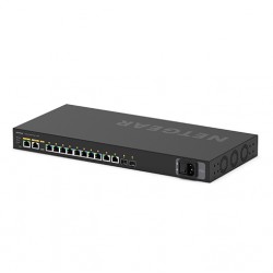 Netgear M4250-10G2XF-PoE+ Managed L2/L3 Gigabit Ethernet (10/100/1000) Black 1U Power over Ethernet (PoE)