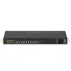 Netgear M4250-10G2XF-PoE++ Managed L2/L3 Gigabit Ethernet (10/100/1000) Black 1U Power over Ethernet (PoE)