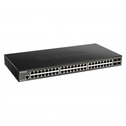 D-Link DGS-1250-52X network switch Managed L3 Gigabit Ethernet (10/100/1000) Black