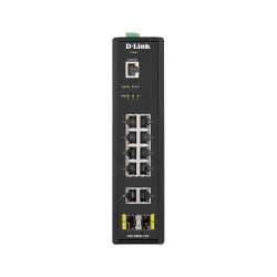 D-Link DIS-200G-12S network switch Managed L2 Gigabit Ethernet (10/100/1000) Black