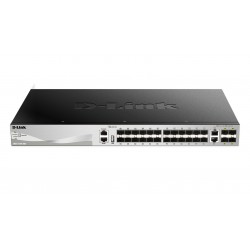 D-Link DGS-3130-30S Managed L3 10G Ethernet (100/1000/10000) Black, Grey