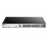 D-Link DGS-3130-30TS Managed L3 Gigabit Ethernet (10/100/1000) Black, Grey