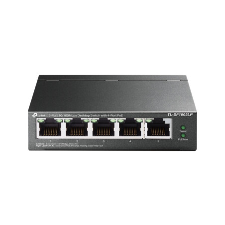 P-Link 5-Port 10/100Mbps Desktop Switch with 4-Port PoE