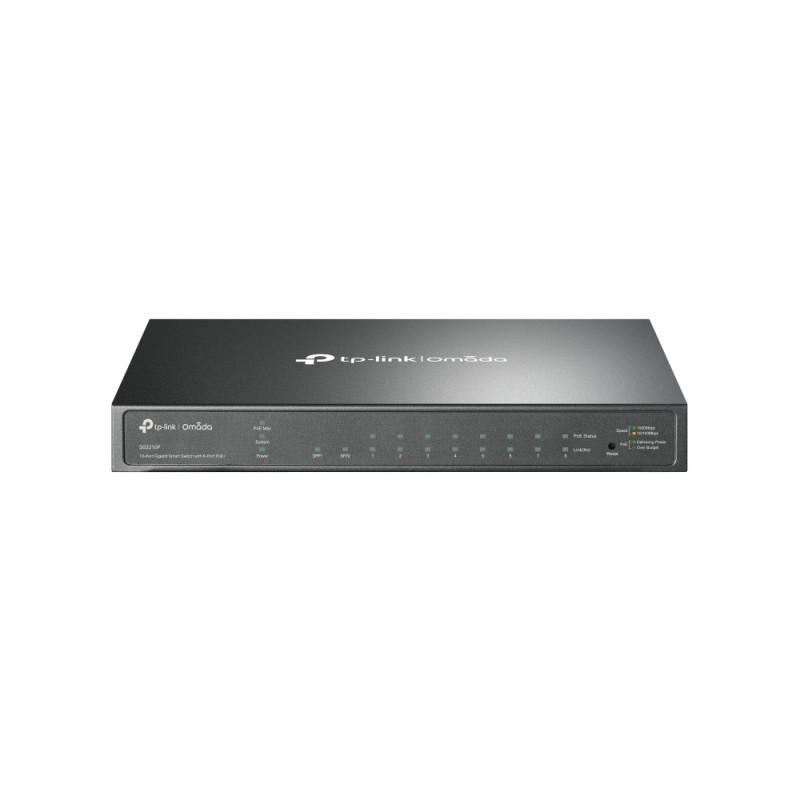 P-Link Omada 10-Port Gigabit Smart Switch with 8-Port PoE+