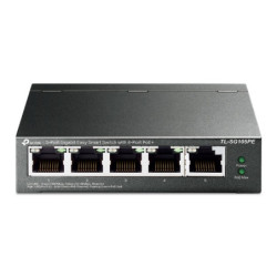 P-Link 5-Port Gigabit Easy Smart PoE Switch with 4-Port PoE+