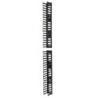 PC NetShelter Cable Manager, for 42U- 750W NetShelter SX, Vertical, 1778H x 97W x 160D mm