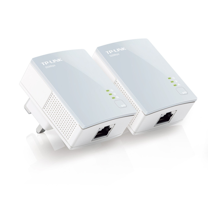 TP-LINK  PA411KIT AV500 Mini Powerline Adapter Starter Kit
