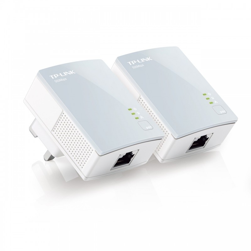 TP-LINK PA411KIT AV500 Mini Powerline Adapter Starter Kit