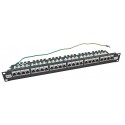 24 Port Shielded Cat 6 RJ45 Patch Panel