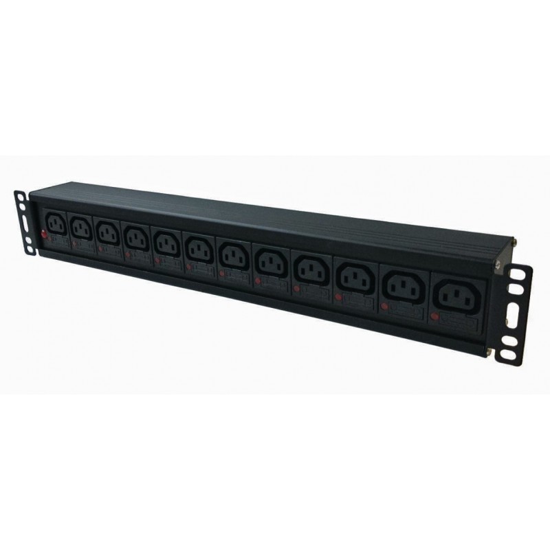 Individually Fused IEC C13 Socket / IEC C20 Plug Rack PDU