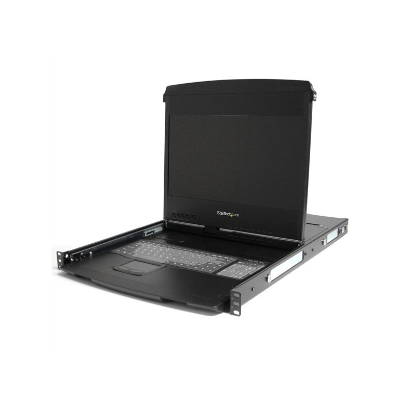StarTech 1U 17” HD 1080p Dual Rail Rackmount Widescreen LCD Console StarTech 1U 17” HD 1080p Dual Rail Rackmount Widescreen LCD Console