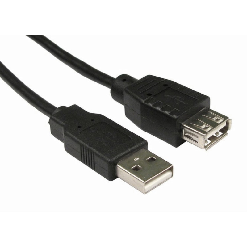 USB 2.0 A Male - A Female Extension Cable USB 2.0 A Male - A Female Extension Cable
