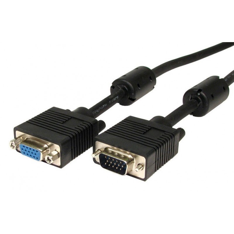 SVGA Male - Female Monitor/Display Extension Lead